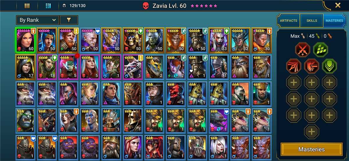 Game account sale Raid Shadow Legends