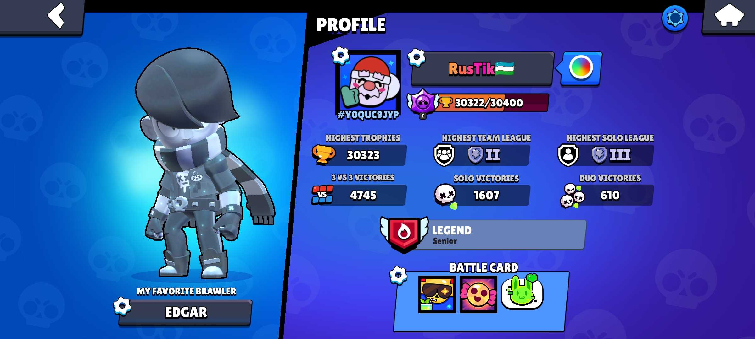 Venda de conta de jogo Brawl Stars